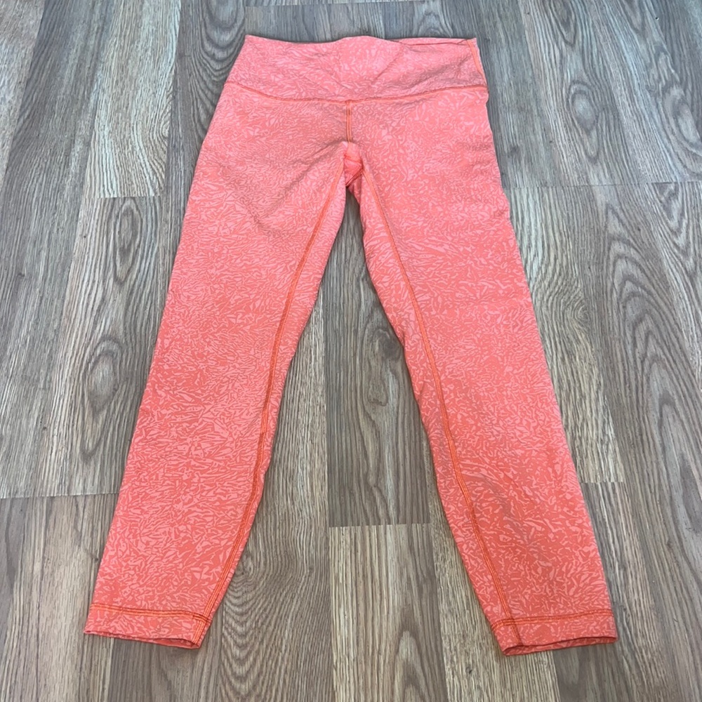 Lululemon wunder train leggings sz 8